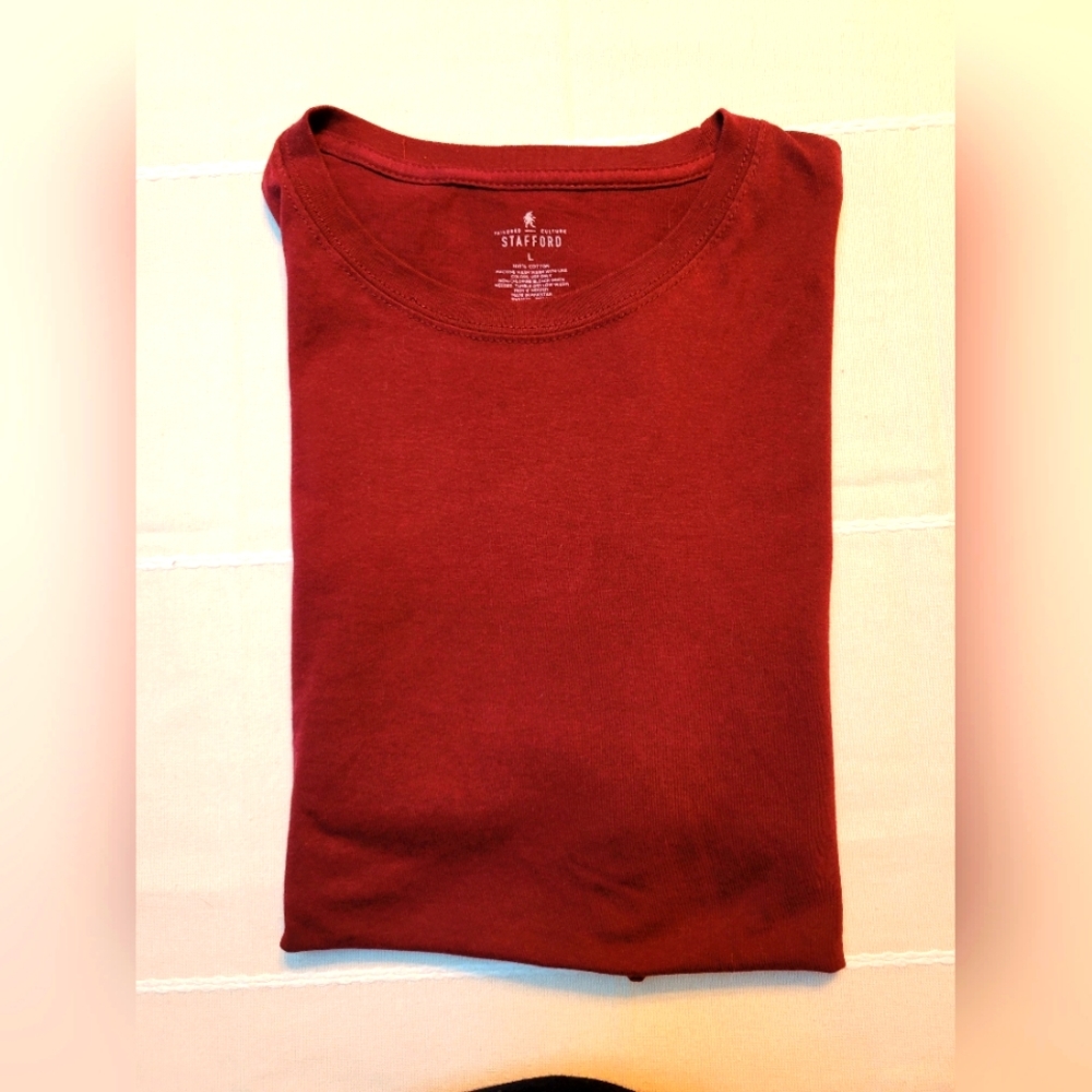 L Long sleeve Men's Stafford shirt 👕